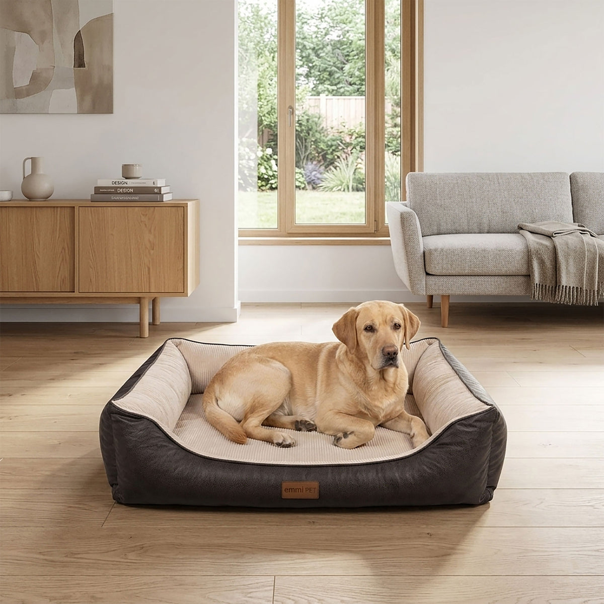 Orthopädisches Hundebett CHAI Grau