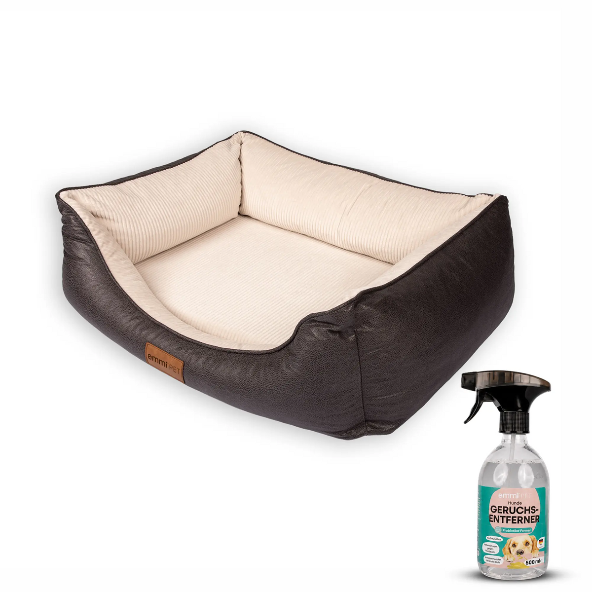 Orthopädisches Hundebett CHAI Grau