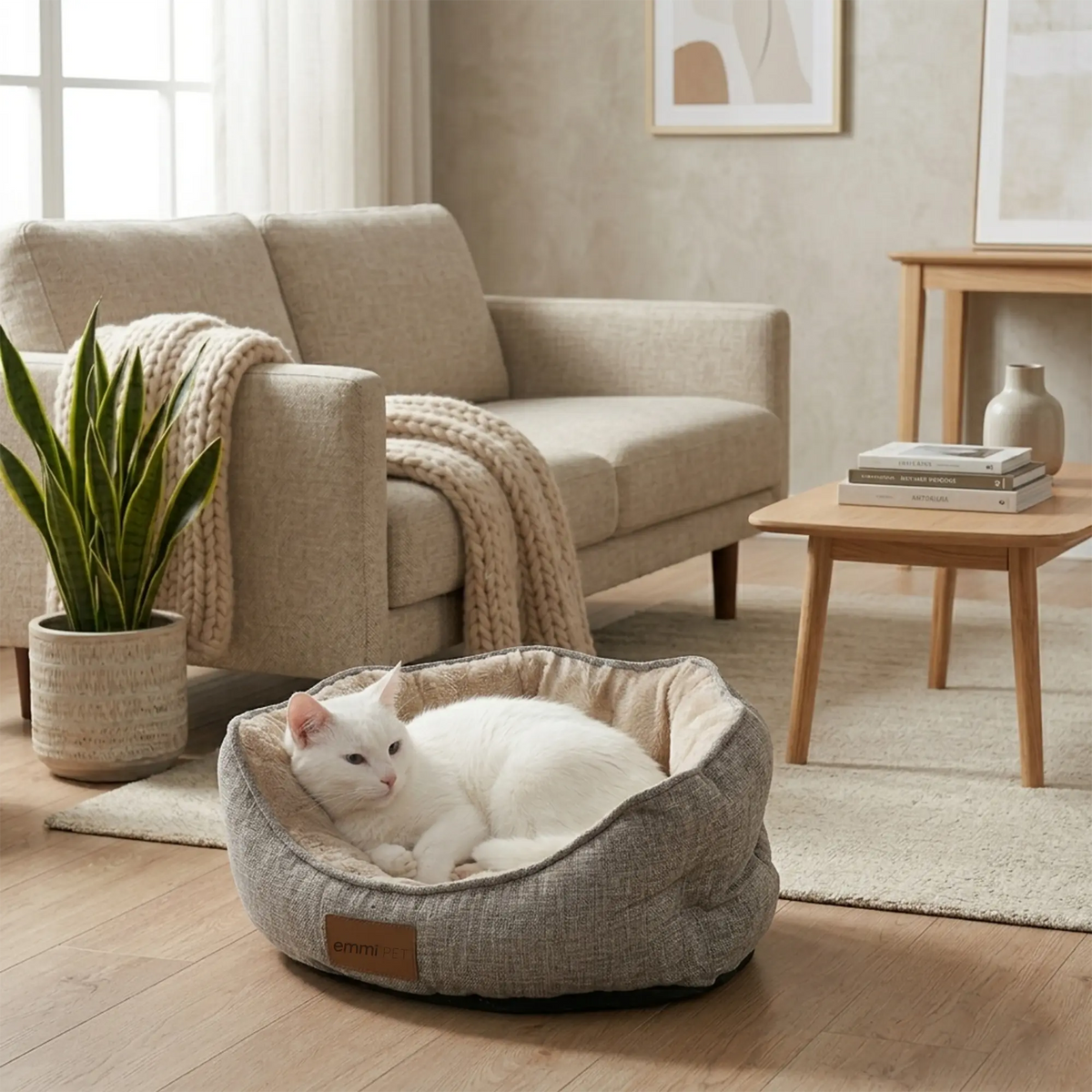 Katzen- und Hundebett SPIRIT Beige