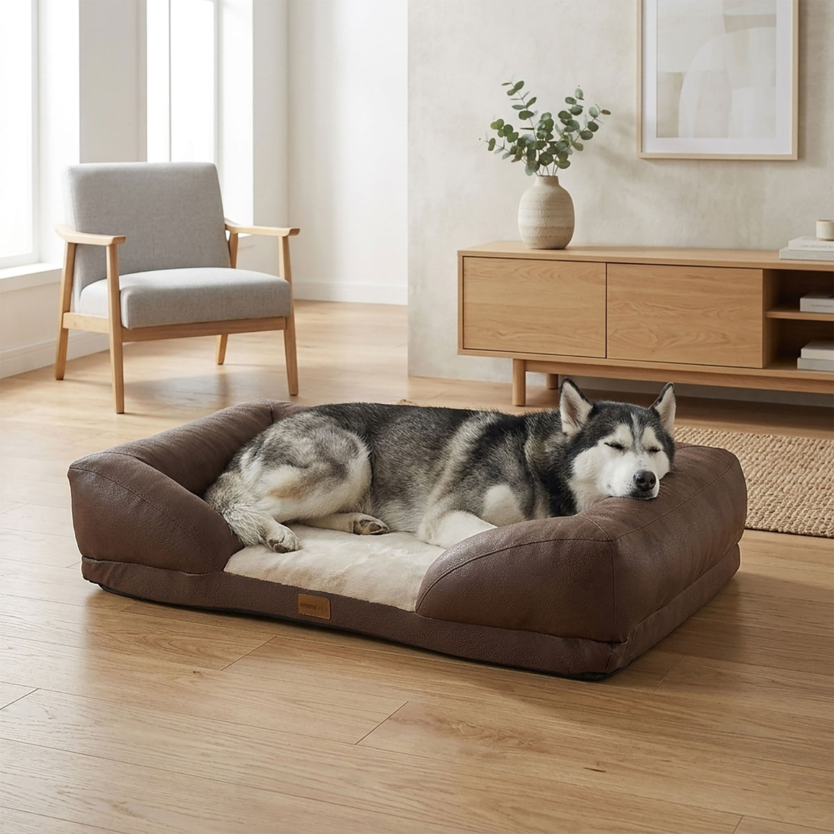 Orthopädisches Hundebett HUSKY Beige