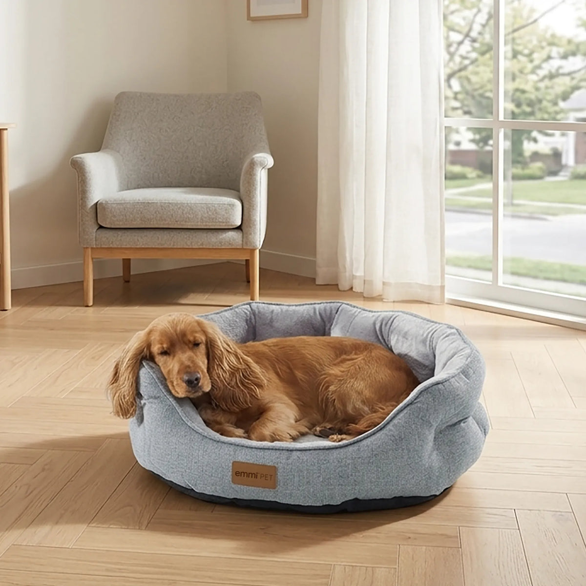 Katzen- und Hundebett SPIRIT Grau