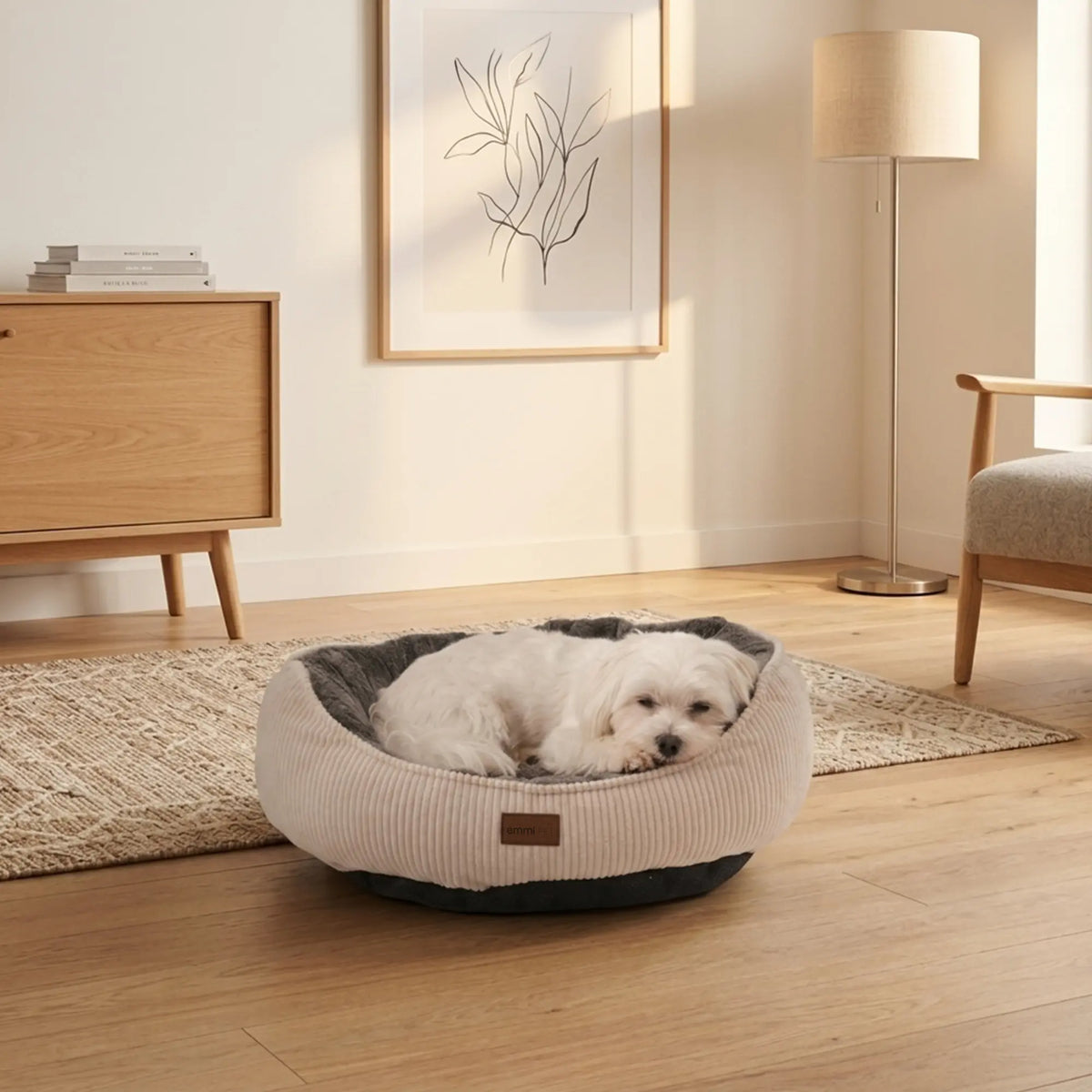 Katzen- und Hundebett LEGEND Grau
