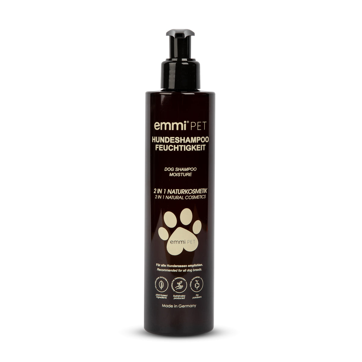 Hundeshampoo 2in1 Feuchtigkeit Natur 250ml